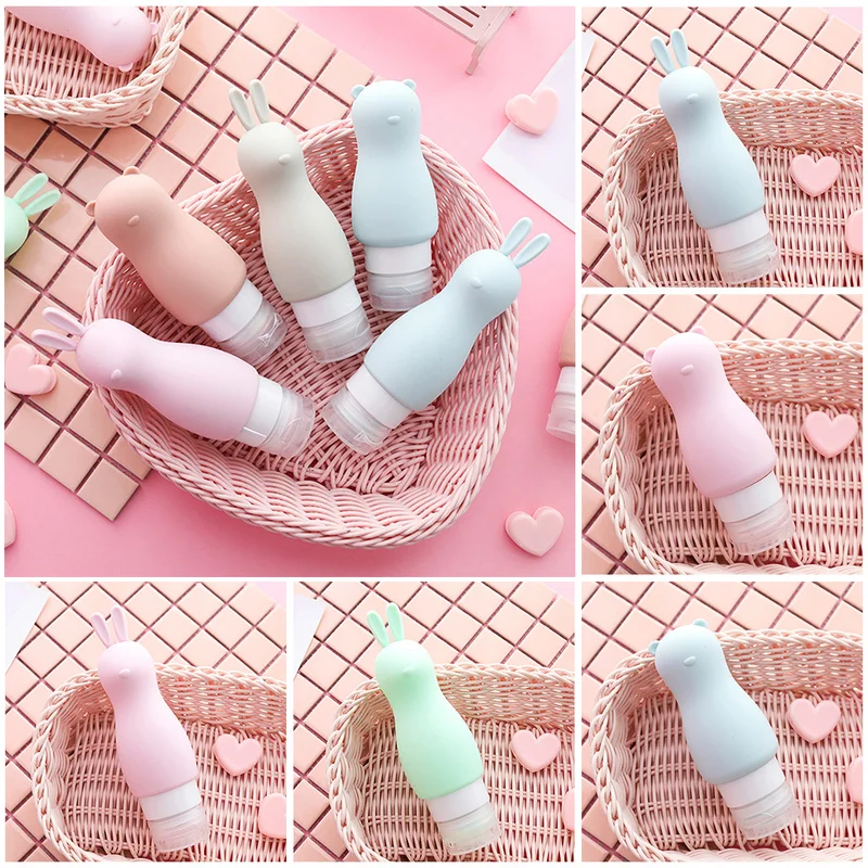 1 PC 90 ML Cute Animal Travel Food-grade Press Silicone Bottles Shampoo Shower Gel Lotion Sub-bottling Tube Squeeze Empty Bottle
1 PC 90 ML Cute Animal Travel Food-grade Press Silicone Bottles Shampoo Shower Gel Lotion Sub-bottling Tube Squeeze Empty Bottle
