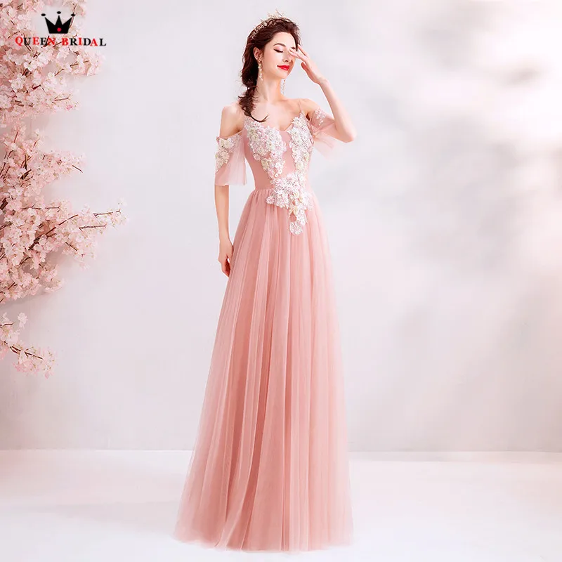Pink Floor Length Tulle Lace Flowers Beaded Simple Elegant Evening Dresses 2019 Fashion Party Gowns Dress Evening Gown CS08
Pink Floor Length Tulle Lace Flowers Beaded Simple Elegant Evening Dresses 2019 Fashion Party Gowns Dress Evening Gown CS08