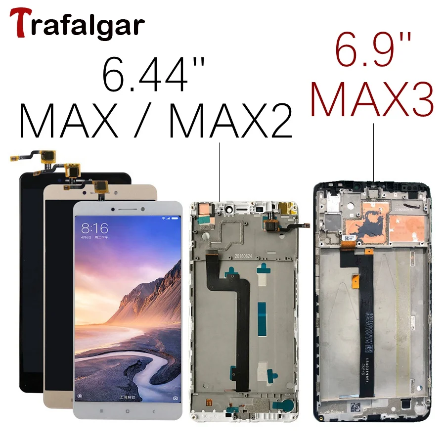 Xiaomi Mi MAX 3 LCD Display Touch Screen Digitizer MAX3 For Xiaomi Mi MAX 2 LCD With Frame MAX2 Mi Max LCD Screen Replacement
Xiaomi Mi MAX 3 LCD Display Touch Screen Digitizer MAX3 For Xiaomi Mi MAX 2 LCD With Frame MAX2 Mi Max LCD Screen Replacement