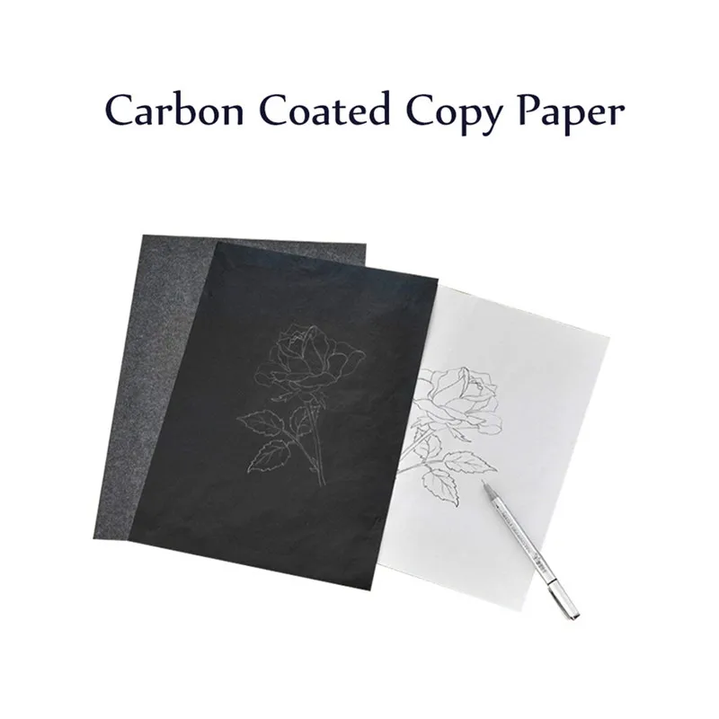 100Pcs Painting Accessories Legible Tracing Reusable Carbon Paper Graphite Copy Carbon coated carbon paper &
100Pcs Painting Accessories Legible Tracing Reusable Carbon Paper Graphite Copy Carbon coated carbon paper &