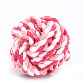 HACHIKITTY Rope Ball Dog Toys Play Interactive Game Clean Teeth&Gums Colorful And Pure Cotton Fibers For Chewing XF0009
HACHIKITTY Rope Ball Dog Toys Play Interactive Game Clean Teeth&Gums Colorful And Pure Cotton Fibers For Chewing XF0009