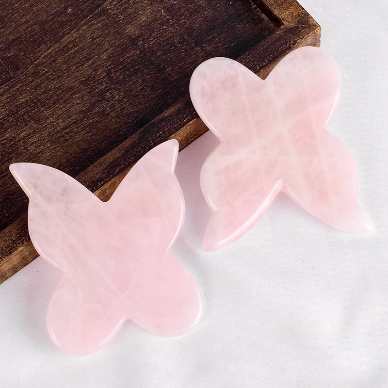 2pcs Butterfly Gua Sha Massage Tool Natural Rose Quartz Scraper SPA Acupuncture Therapy Trigger Point Body Massager Jade Stone
2pcs Butterfly Gua Sha Massage Tool Natural Rose Quartz Scraper SPA Acupuncture Therapy Trigger Point Body Massager Jade Stone