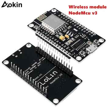 Wireless module NodeMcu v3 Lua WIFI Internet of Things development board ESP8266 with pcb Antenna usb port ESP-12F CH340
Wireless module NodeMcu v3 Lua WIFI Internet of Things development board ESP8266 with pcb Antenna usb port ESP-12F CH340