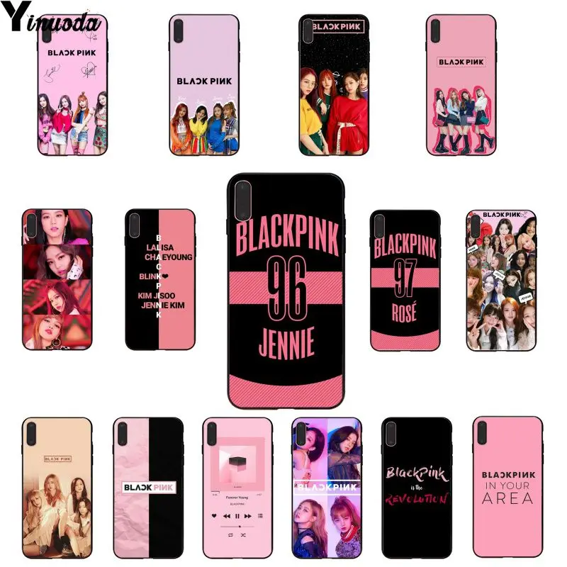 Yinuoda BLACK PINK BLACKPINK kpop Smart Cover Black Soft Shell Phone Case for Apple iPhone 8 7 6 6S Plus X XS MAX 5 5S SE XR
Yinuoda BLACK PINK BLACKPINK kpop Smart Cover Black Soft Shell Phone Case for Apple iPhone 8 7 6 6S Plus X XS MAX 5 5S SE XR