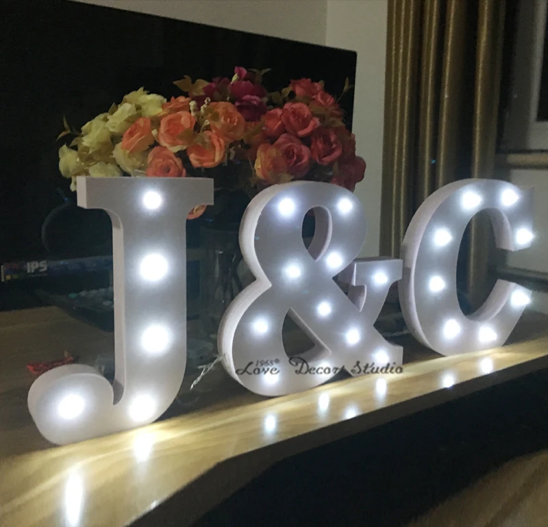 Custom White LED Illuminated sign including 3 letters Decorated bedroom (without battery)
Custom White LED Illuminated sign including 3 letters Decorated bedroom (without battery)