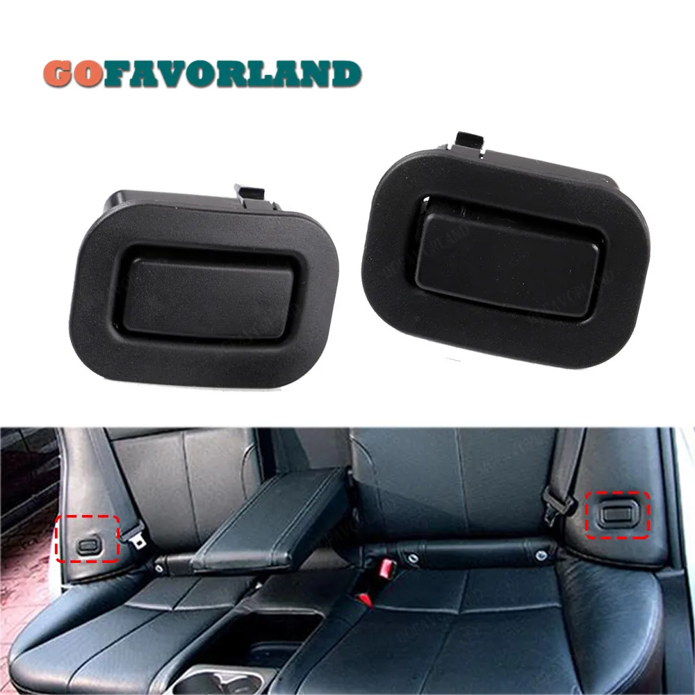 

Pair Rear Left Right Seat Recliner Button Switch Holder Black 64328AG011 64328AG001 For Subaru Forester 2009 2010 2011 2012 2013