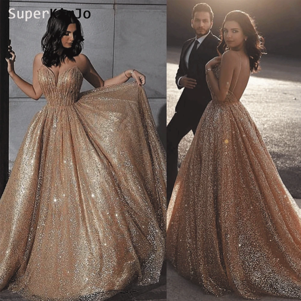 SuperKimJo Vestidos De Gala Sparkle Prom Dress Ball Gown Gold Sequin Backless Bling Sexy Prom Gowns 2019 Vestido Gala
SuperKimJo Vestidos De Gala Sparkle Prom Dress Ball Gown Gold Sequin Backless Bling Sexy Prom Gowns 2019 Vestido Gala