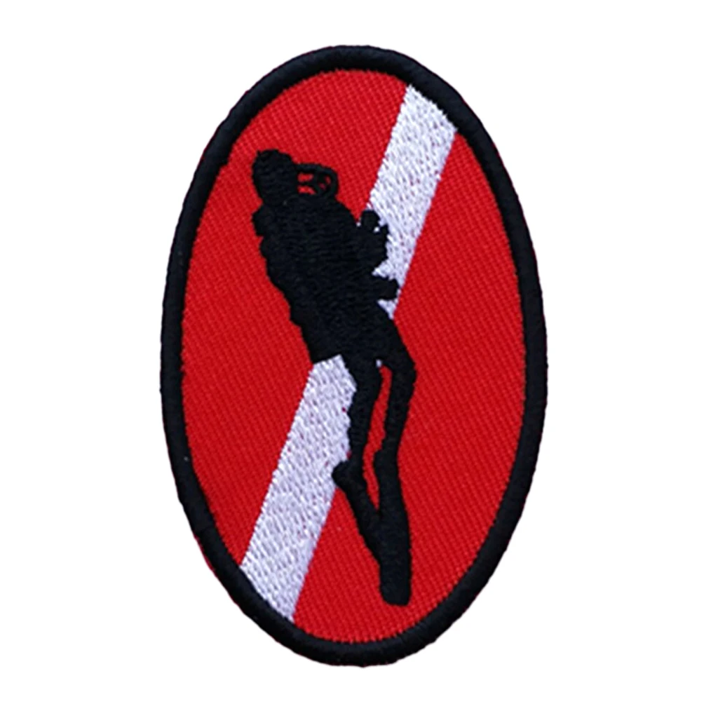 MagiDeal Oval 70X45mm Diver Down Flag Patch Embroidered Iron On Polyester Scuba Diving Backpack Badge Patches
MagiDeal Oval 70X45mm Diver Down Flag Patch Embroidered Iron On Polyester Scuba Diving Backpack Badge Patches