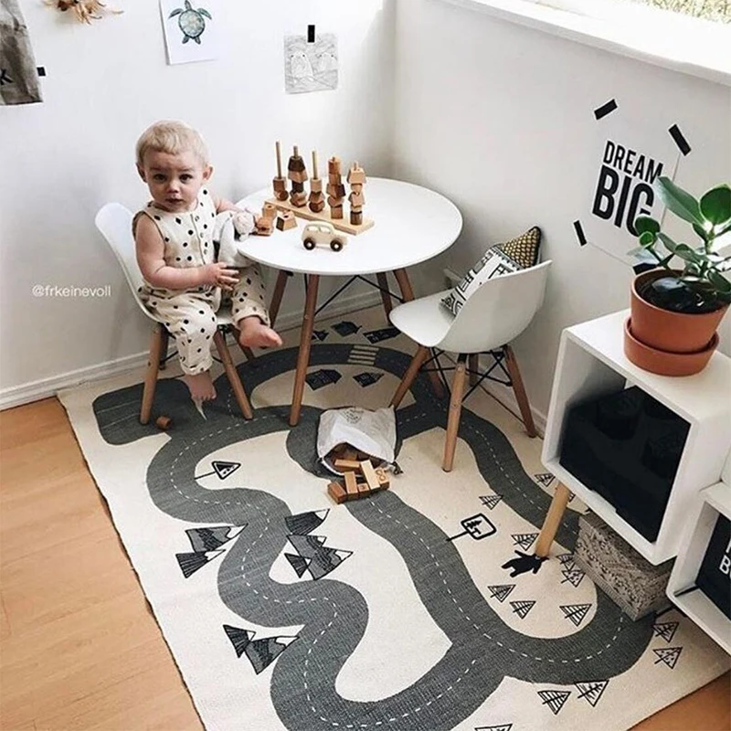New Kids Adventure World Map Road Play Game Pad Mats Carpet Rugs Baby Crawling Blanket Mat for Room Decoration INS Baby Gifts
New Kids Adventure World Map Road Play Game Pad Mats Carpet Rugs Baby Crawling Blanket Mat for Room Decoration INS Baby Gifts