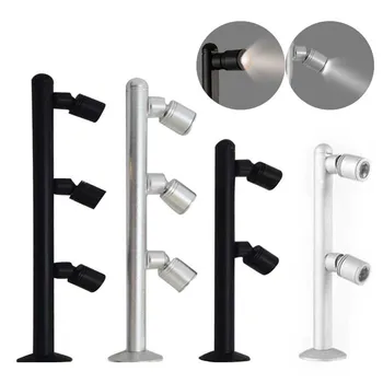 2W/3W LED Desk Stand Picture Lamp Post Pole Light Angle Adjustable Jewelry Shop Cabinet Bedroom Black/Silver Shell
2W/3W LED Desk Stand Picture Lamp Post Pole Light Angle Adjustable Jewelry Shop Cabinet Bedroom Black/Silver Shell