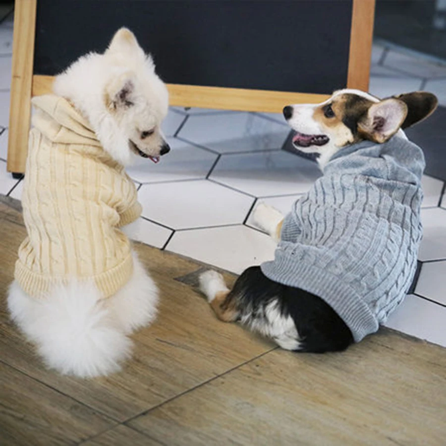 Puppy Pet Sweater Dog Sweater Winter For Autumn Medium Teddy Coat Yorkie Bichon Dog Clothes Knitted Hond Trui Pet Costume 5MY1
Puppy Pet Sweater Dog Sweater Winter For Autumn Medium Teddy Coat Yorkie Bichon Dog Clothes Knitted Hond Trui Pet Costume 5MY1