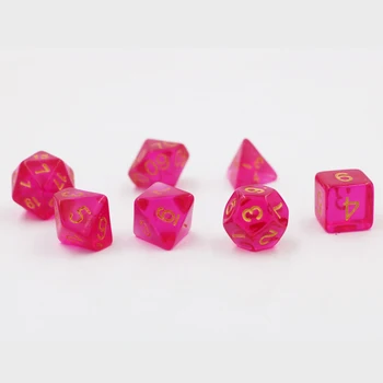Dungeons & Dragons Creative 7pcs/set RPG Game Dice D&D Colorful Multicolor Dice DND Transparent Rose Red D4 D6 D8 D10 D12 D20
Dungeons & Dragons Creative 7pcs/set RPG Game Dice D&D Colorful Multicolor Dice DND Transparent Rose Red D4 D6 D8 D10 D12 D20