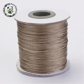 Waxed Polyester Cord, Bead Cord, BurlyWood, 0.5mm, about 185yards/roll
Waxed Polyester Cord, Bead Cord, BurlyWood, 0.5mm, about 185yards/roll