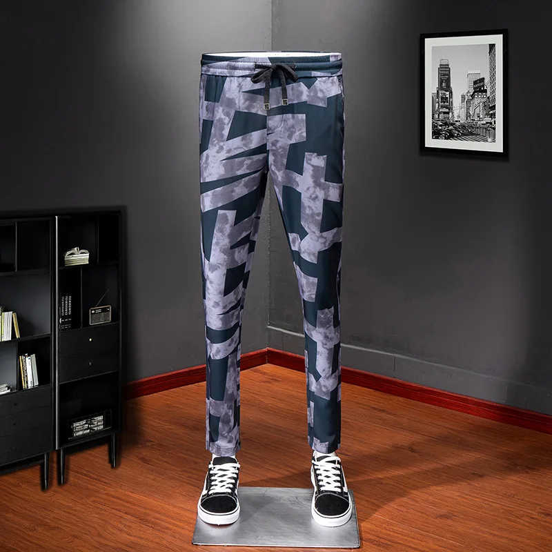 High Quality 2019 Spring Designer Pants Men Casual Elastic Long Trousers Gray Male Straight Work Pant men's sweatpants 8998
High Quality 2019 Spring Designer Pants Men Casual Elastic Long Trousers Gray Male Straight Work Pant men's sweatpants 8998