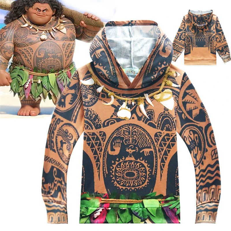 Princess Moana Costume for Kids Moana Princess Dress Cosplay Costume Children Halloween Costume Maui children's Moana Hoodies
Princess Moana Costume for Kids Moana Princess Dress Cosplay Costume Children Halloween Costume Maui children's Moana Hoodies