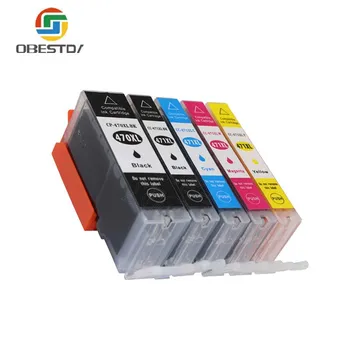 OBESTDA 5PCS color for canon 470 471 PGI-470 CLI-471 ink cartridge for canon PIXMA MG5740 MG6840 printer Inkjet Cartridge
OBESTDA 5PCS color for canon 470 471 PGI-470 CLI-471 ink cartridge for canon PIXMA MG5740 MG6840 printer Inkjet Cartridge