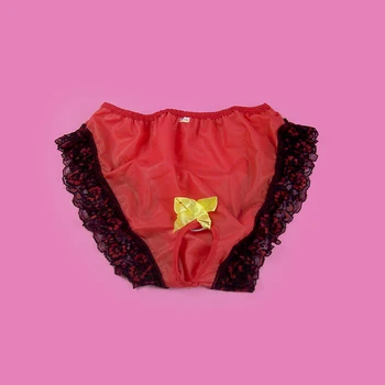 Sissy Panties Silky Lace rubber cool Bikini Briefs Underwear Sexy For Men gay jockstrap underwear men
Sissy Panties Silky Lace rubber cool Bikini Briefs Underwear Sexy For Men gay jockstrap underwear men