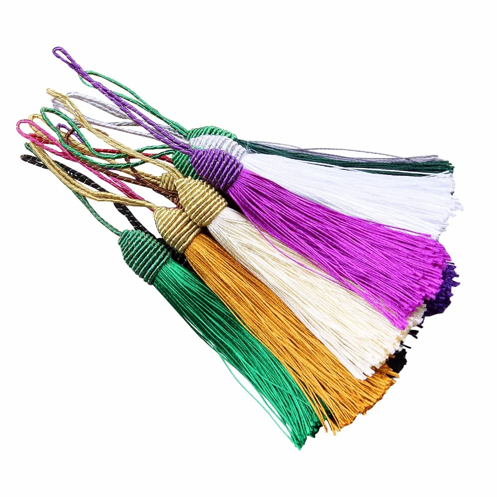 5PC Rayon Tassel Pendant Decoration Fringe Trimming DIY Handmade Tassel Accessories Curtain Tassel Hanging Pieces Craft Supplies
5PC Rayon Tassel Pendant Decoration Fringe Trimming DIY Handmade Tassel Accessories Curtain Tassel Hanging Pieces Craft Supplies