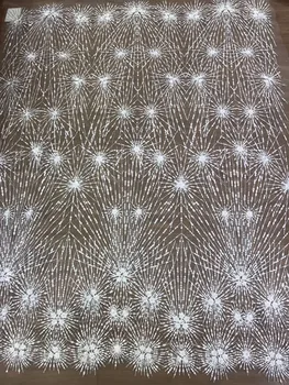 White high quality wedding dress fabric thread embroidered French mesh tulle ZLL-5127 African Nigerian lace fabric
White high quality wedding dress fabric thread embroidered French mesh tulle ZLL-5127 African Nigerian lace fabric