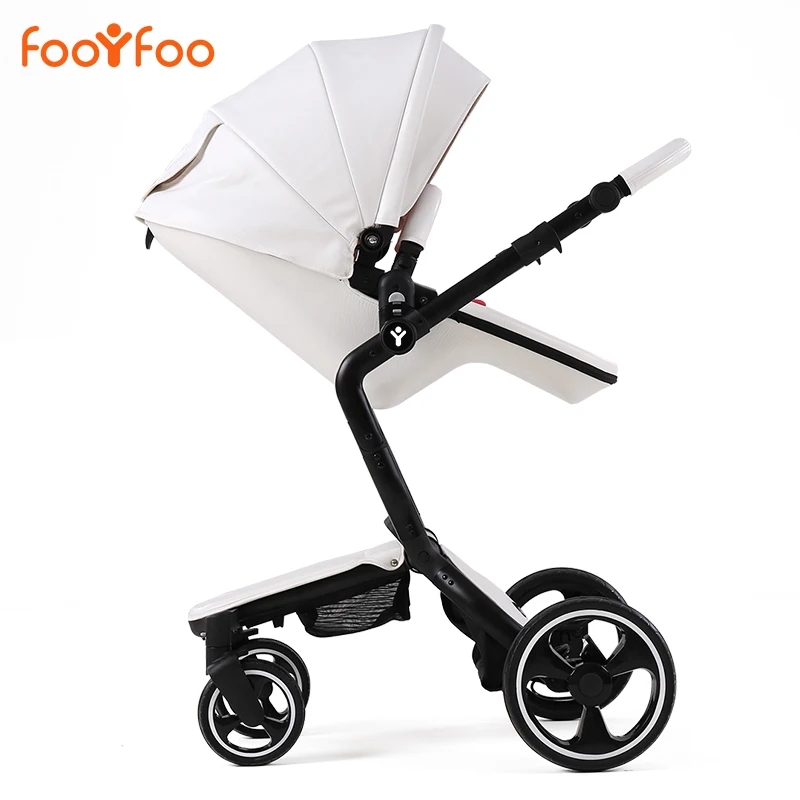 

2019 European Luxury Baby Stroller 3 in 1 High View Prams Folding Poussette Kinderwagen bebek arabas good quality cheap price