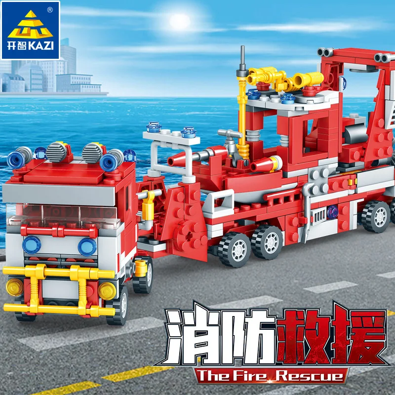 Open Fire Control Rescue Command Car Helicopter Pitcher Vehicle 9 Combine 1 Children Boy Assembling Building Block Plastic Toys
Open Fire Control Rescue Command Car Helicopter Pitcher Vehicle 9 Combine 1 Children Boy Assembling Building Block Plastic Toys