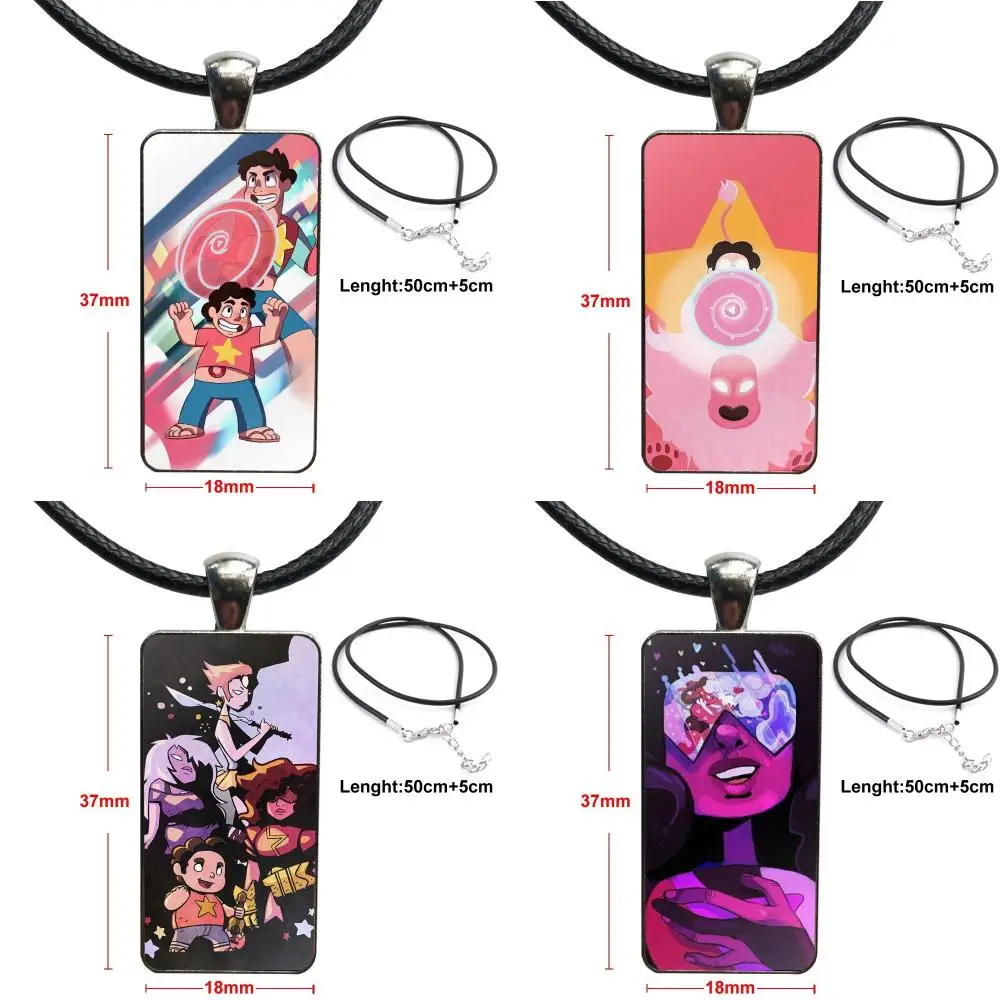 Steven Universe Brand Steel Color Jewelry Fashion Statement Necklace Glass Necklaces Pendants For Women Men Party
Steven Universe Brand Steel Color Jewelry Fashion Statement Necklace Glass Necklaces Pendants For Women Men Party