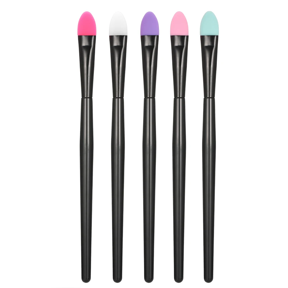 5Pcs Soft Silicone Head Eyeshadow Brush Set Hairless Economical Makeup Brush Protable Eye Shadow Make Up Cosmetic Brush Tool
5Pcs Soft Silicone Head Eyeshadow Brush Set Hairless Economical Makeup Brush Protable Eye Shadow Make Up Cosmetic Brush Tool