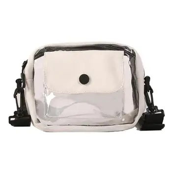 2019 New Fashion Causual PVC Transparent Clear Woman Crossbody Bags Shoulder Bag Handbag Jelly Small Phone Bags Crossbody Bag
2019 New Fashion Causual PVC Transparent Clear Woman Crossbody Bags Shoulder Bag Handbag Jelly Small Phone Bags Crossbody Bag