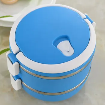 Stainless Steel Double High-capacity Lunch Cutlery Set Set 2 Layer Students Japanese Heat Insulation Barrels 
Stainless Steel Double High-capacity Lunch Cutlery Set Set 2 Layer Students Japanese Heat Insulation Barrels