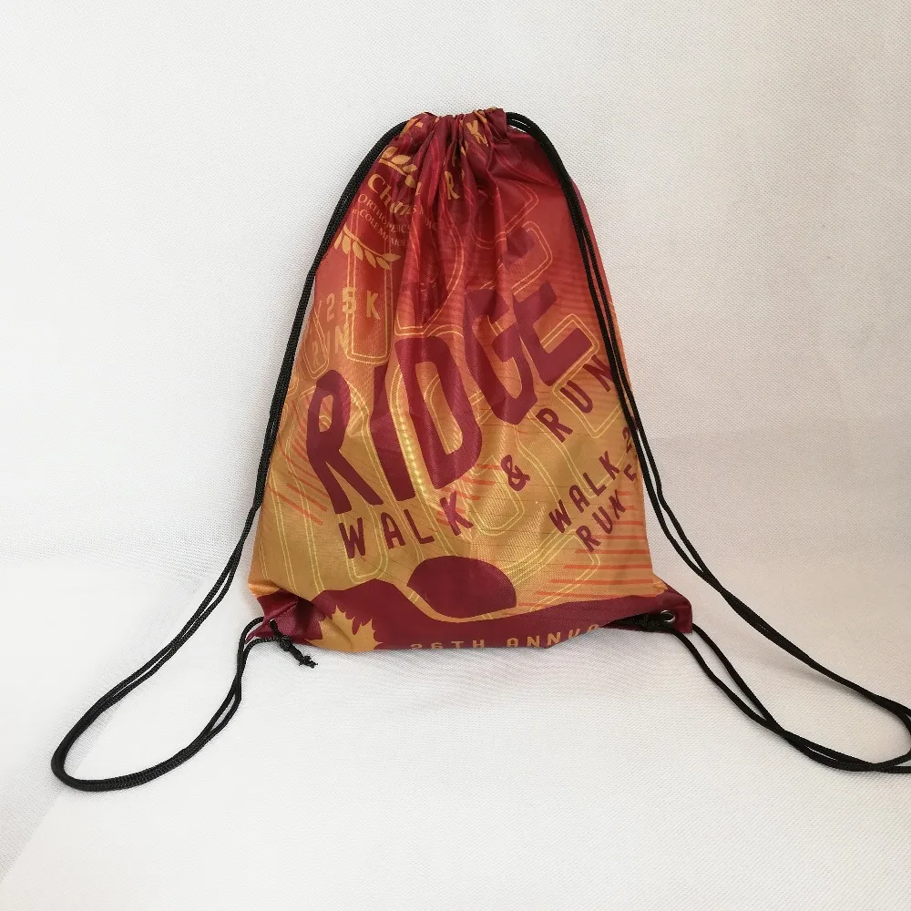 Wholesale 500pcs/lot 42HX34CM 210D DIY Nylon Drawstring Backpacks Custom Logo Belt Riding Backpack Gym Drawstring Shoes Bag
Wholesale 500pcs/lot 42HX34CM 210D DIY Nylon Drawstring Backpacks Custom Logo Belt Riding Backpack Gym Drawstring Shoes Bag