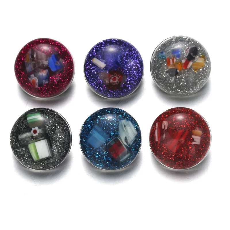 7 colors 10pcs/lot DIY Random Shining pattern 18MM Snap Buttons Button for Snaps Bracelets fit Snaps Jewelry women Jewelry
7 colors 10pcs/lot DIY Random Shining pattern 18MM Snap Buttons Button for Snaps Bracelets fit Snaps Jewelry women Jewelry