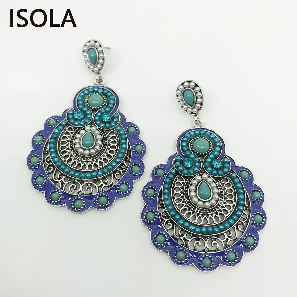 ISOLA Hollow Vintage Seed Bead Filled Water Drop Soutache Earring Resin Rhinestone Ethnic Style Charming Boho Earrings
ISOLA Hollow Vintage Seed Bead Filled Water Drop Soutache Earring Resin Rhinestone Ethnic Style Charming Boho Earrings