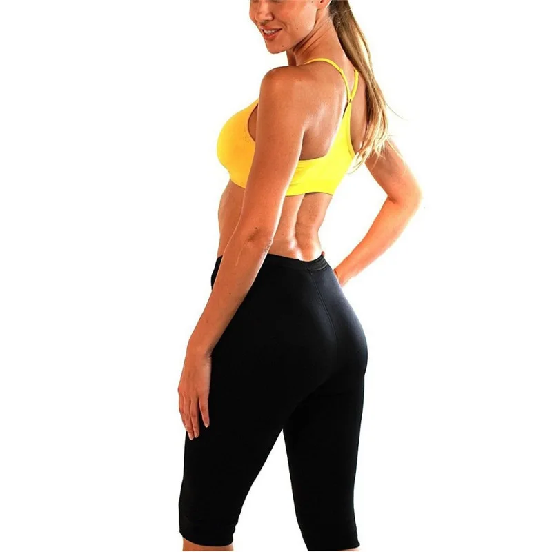 Sexywg Super Stretch Sport Workout Control Pantied Women Man Sweat Sauna Intimate Shaper Pant Neoprene Slimming Body Plus Size (5)