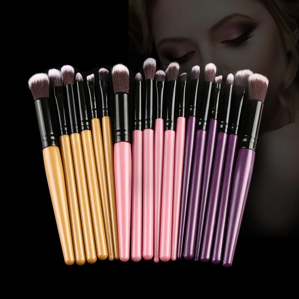 6Pc/Set Vogue Makeup Cosmetic Eyeshadow Eye Powder Foundation Face Blusher Blending Brushes Tools
6Pc/Set Vogue Makeup Cosmetic Eyeshadow Eye Powder Foundation Face Blusher Blending Brushes Tools