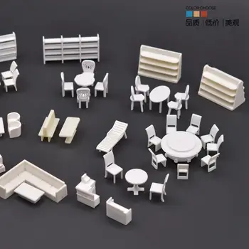 1\50 DIY Landscape Model Furniture Material Section Apartment Furniture Model Table Chair Set Showcase
1\50 DIY Landscape Model Furniture Material Section Apartment Furniture Model Table Chair Set Showcase