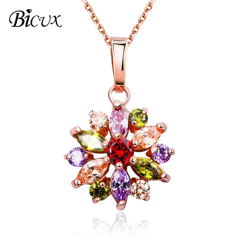 BICUX Long Rose Gold Silver Link Chain Crystal Necklaces for Women Colorful Cubic Zirconia Women Chain Pendant Necklaces Jewelry
BICUX Long Rose Gold Silver Link Chain Crystal Necklaces for Women Colorful Cubic Zirconia Women Chain Pendant Necklaces Jewelry