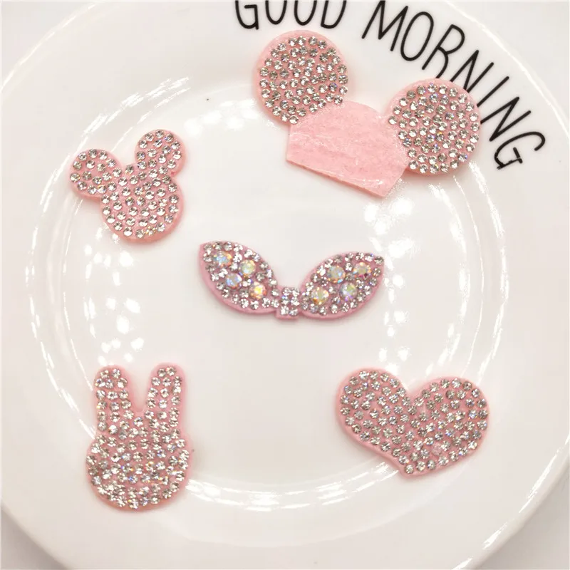 10pcs/lot Multi Style Padded Appliques with shiny diamond For Clothes Sewing Supplies DIY Craft Decoration
10pcs/lot Multi Style Padded Appliques with shiny diamond For Clothes Sewing Supplies DIY Craft Decoration