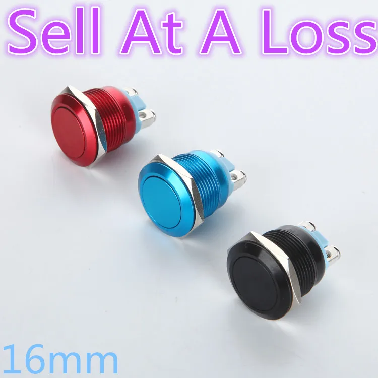 1pcs L37 16mm Plane Zinc Alloy Metal Push Button Switch Car Modification Horn Doorbell Automatic Reset Waterproof Sell At A Loss
1pcs L37 16mm Plane Zinc Alloy Metal Push Button Switch Car Modification Horn Doorbell Automatic Reset Waterproof Sell At A Loss