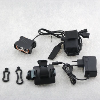5000 Lumens 2x Cree XM-L T6 LED Cycling Bike Bicycle Light Head front Lamp flashlight + 18650 Battery Pack + Charger+ Head Strap
5000 Lumens 2x Cree XM-L T6 LED Cycling Bike Bicycle Light Head front Lamp flashlight + 18650 Battery Pack + Charger+ Head Strap