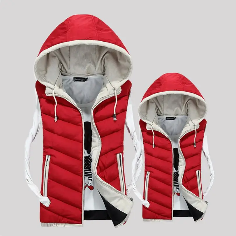 b M-4XL Casual Men Vest Men Slim Fit 2018 Waistcoat Hat Detachable Hooded Winter Warm Windbreak Khaki Men Vest
b M-4XL Casual Men Vest Men Slim Fit 2018 Waistcoat Hat Detachable Hooded Winter Warm Windbreak Khaki Men Vest