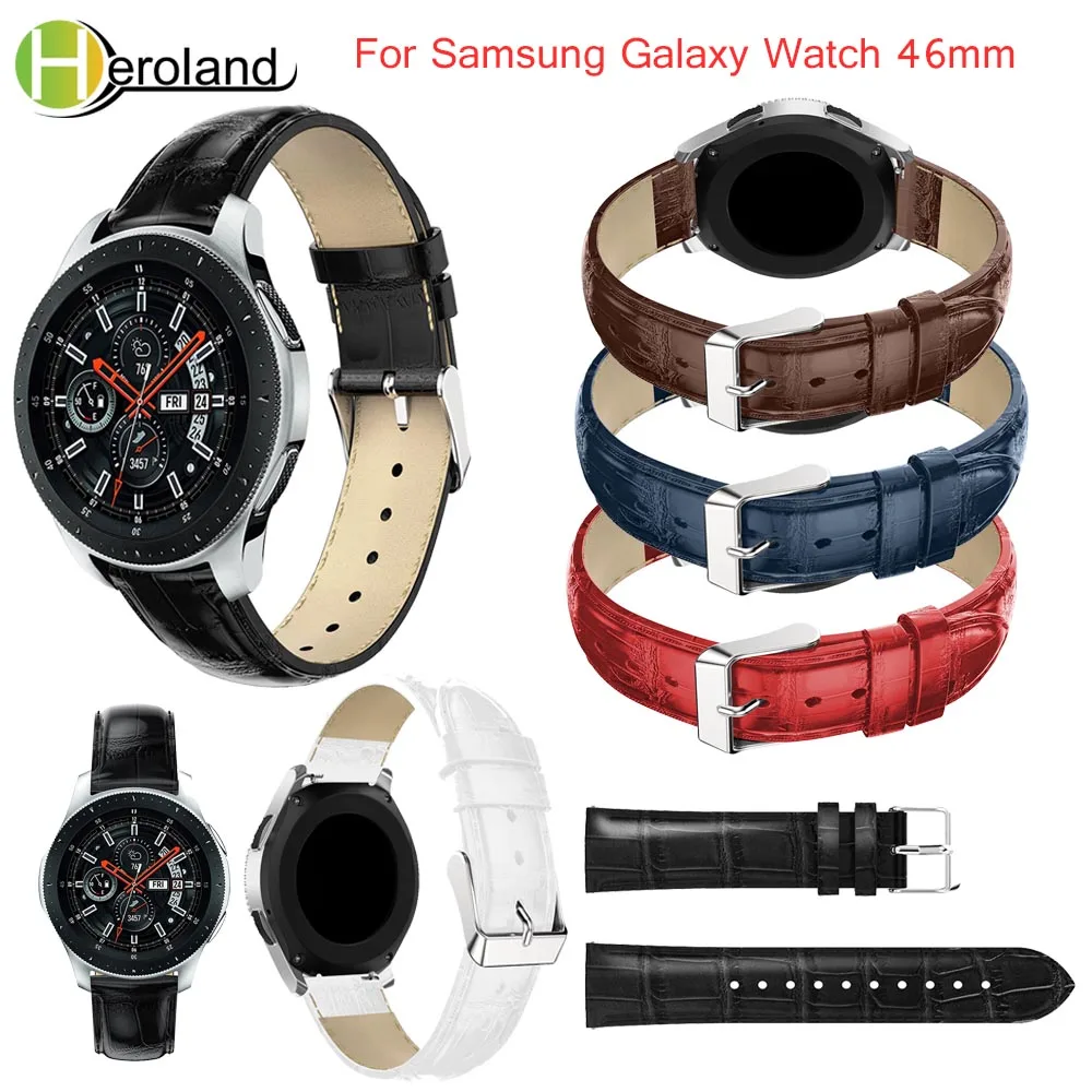 22 мм кожаный ремешок для Samsung Galaxy Watch 46 мм Galaxy3 45 мм ремешок для часов Браслет из крокодиловой кожи Ремешки для наручных часов Samsung Gear S3
22 мм кожаный ремешок для Samsung Galaxy Watch 46 мм Galaxy3 45 мм ремешок для часов Браслет из крокодиловой кожи Ремешки для наручных часов Samsung Gear S3