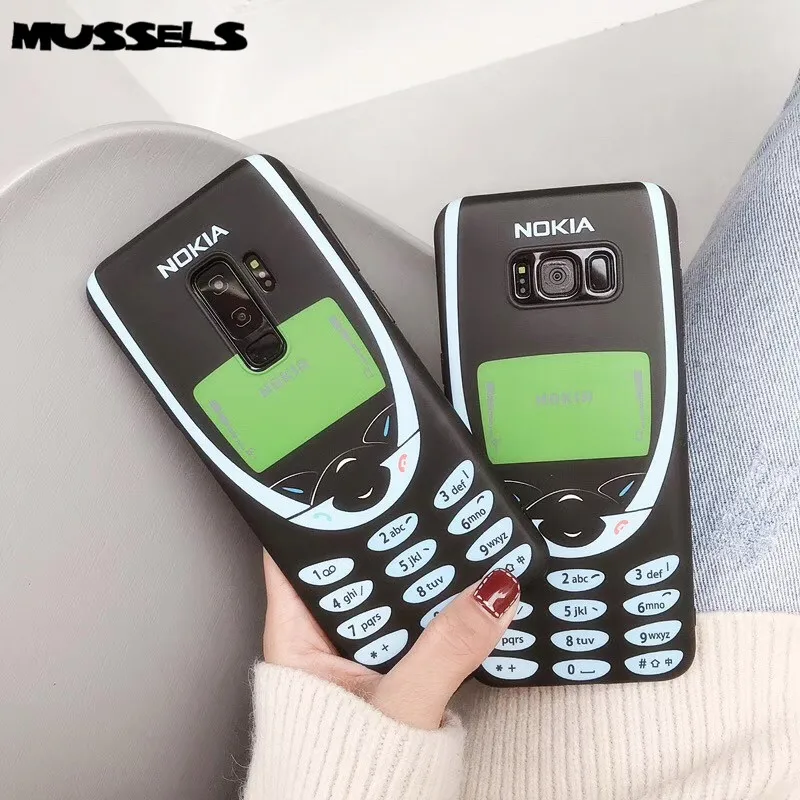 MUSSELS Vintage Mobile Design Phone Case For Samsung Galaxy S8 S9 Plus Case For Samsung Note 8 Note 9 Matte Soft Silicone Cover
MUSSELS Vintage Mobile Design Phone Case For Samsung Galaxy S8 S9 Plus Case For Samsung Note 8 Note 9 Matte Soft Silicone Cover