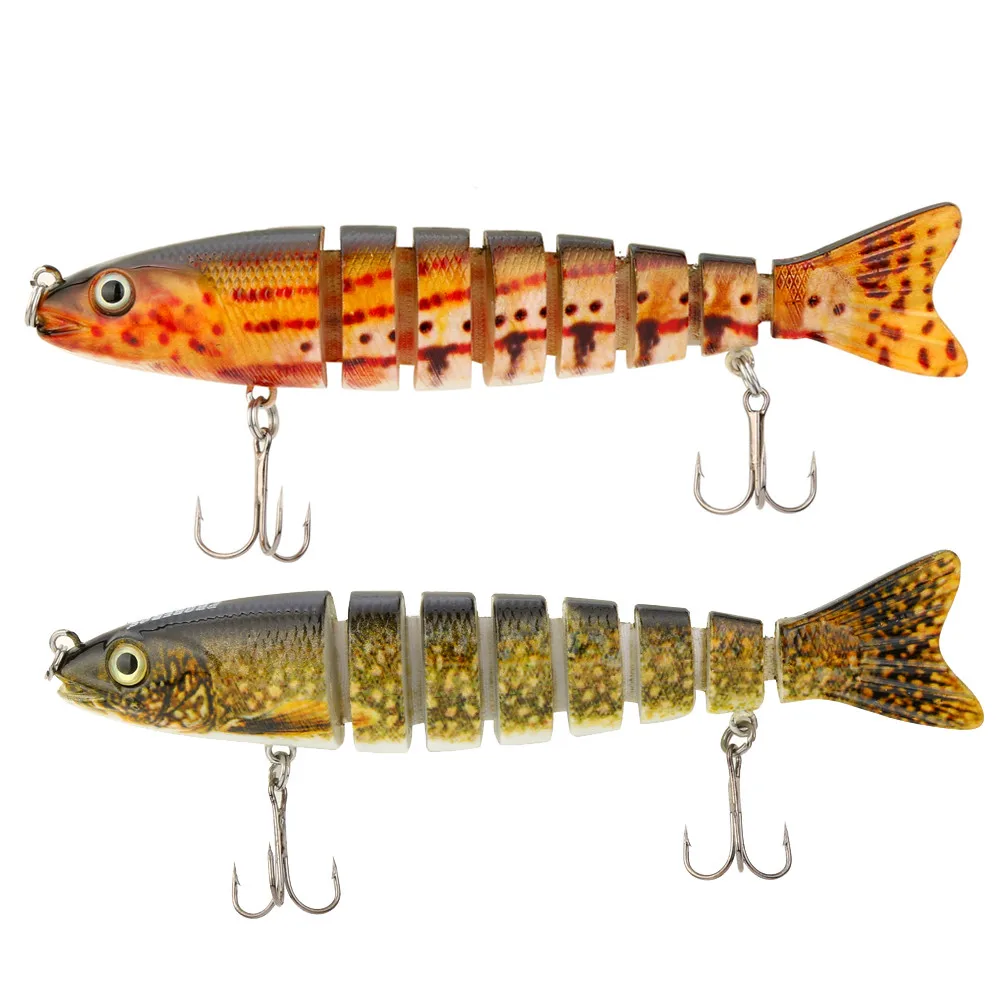 PROBEROS 8’’ Multi Jointed Fishing Bait Lure Swimbait Bass Pike Life Like Minnow Musky Bionic fishing bait
PROBEROS 8’’ Multi Jointed Fishing Bait Lure Swimbait Bass Pike Life Like Minnow Musky Bionic fishing bait