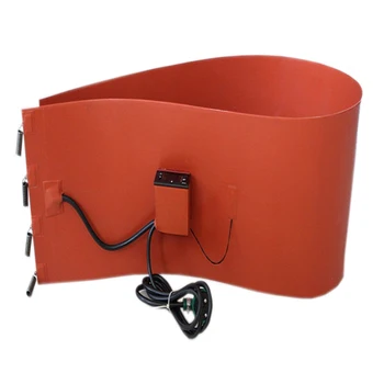 JSEX Brand 450*1150MM 230V 1300W Silicone Drum heating belt, with temperatuer controller
JSEX Brand 450*1150MM 230V 1300W Silicone Drum heating belt, with temperatuer controller