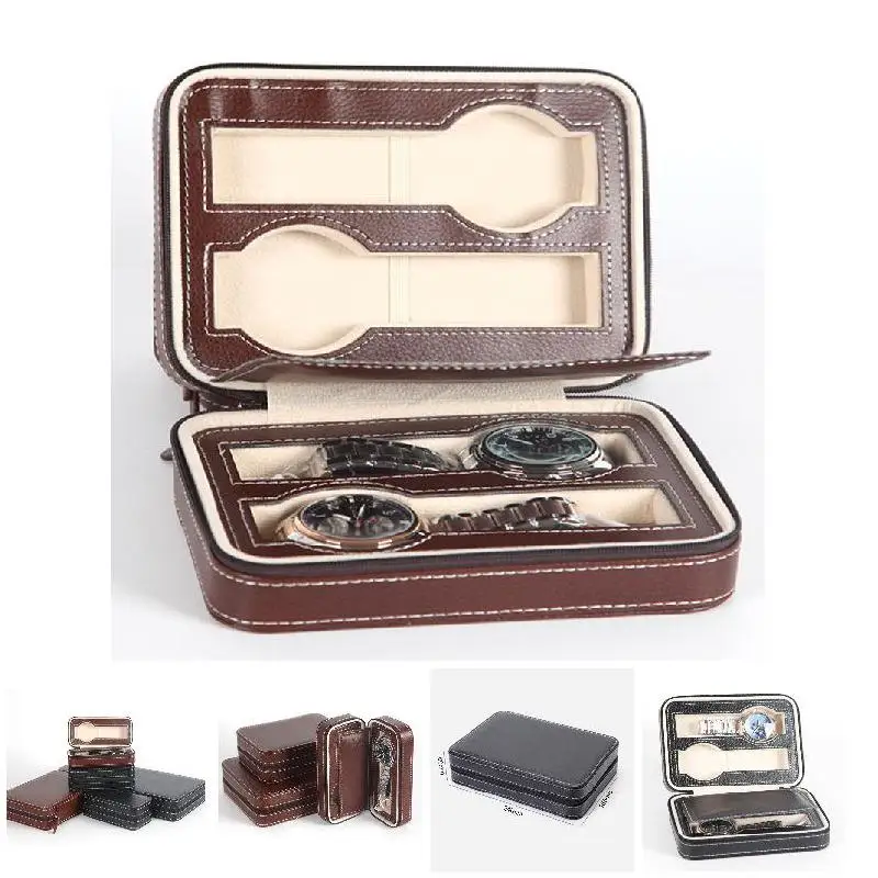 Newly Portable 2 4 8 Grids Travel Watch Box PU Leather Zipper Storage Case Watch Organizer TE889
Newly Portable 2 4 8 Grids Travel Watch Box PU Leather Zipper Storage Case Watch Organizer TE889