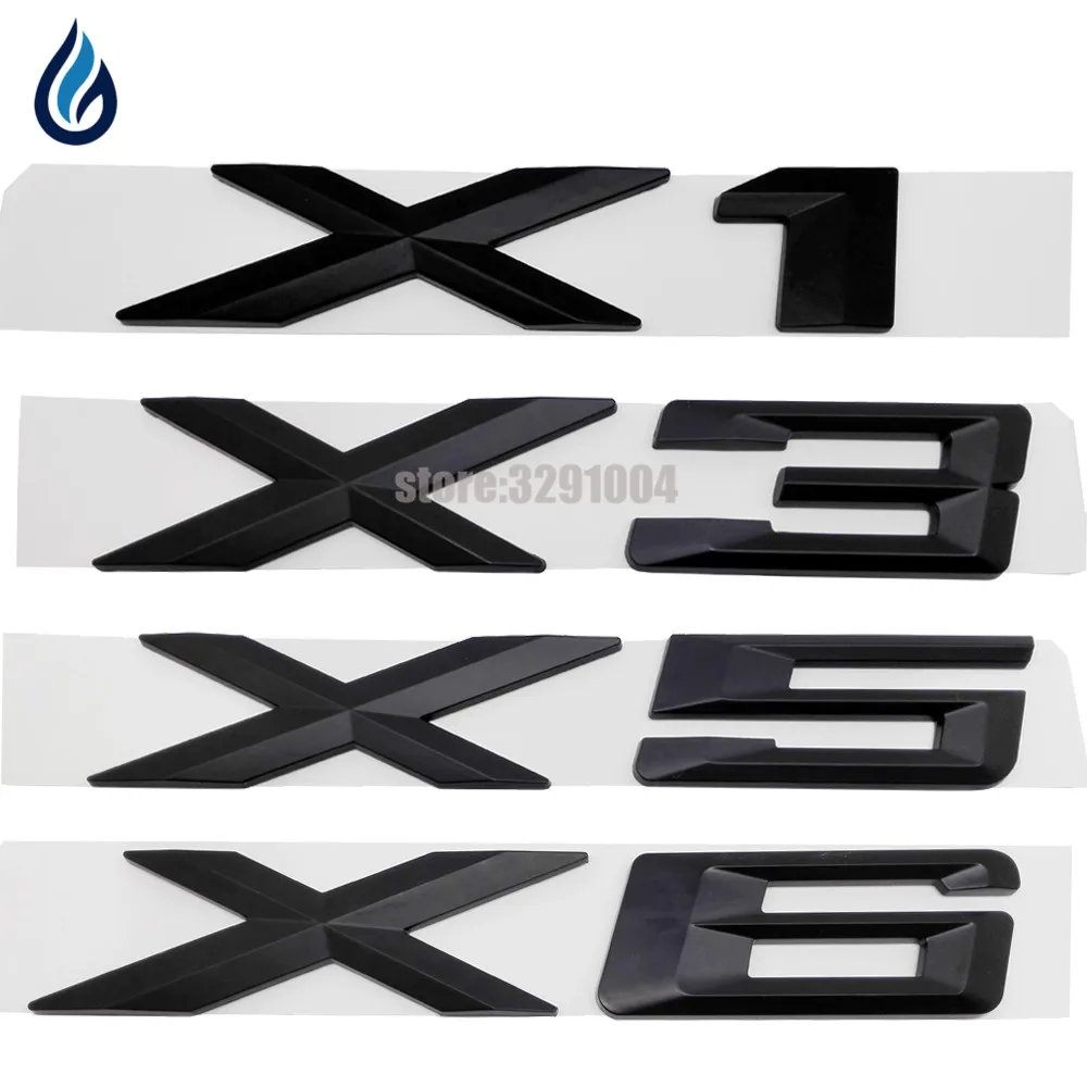 X1 X3 X5 X6 Black Matte Emblem Badge Decal Number Letter Stickers For BMW E53 E70 E71 E72 E84 E83 F25 F15 F16 F26
X1 X3 X5 X6 Black Matte Emblem Badge Decal Number Letter Stickers For BMW E53 E70 E71 E72 E84 E83 F25 F15 F16 F26