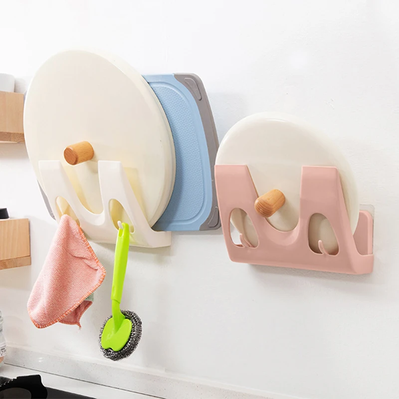 Kitchen Storage Rack Kitchenware Pot Holder Wall Hanging Free Punching Pot Lid Shelf Cutting Board Frame Cutting Board Rack
Kitchen Storage Rack Kitchenware Pot Holder Wall Hanging Free Punching Pot Lid Shelf Cutting Board Frame Cutting Board Rack