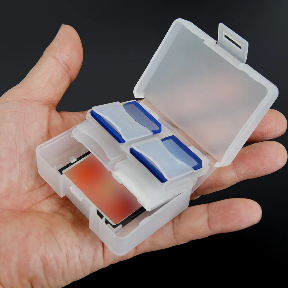 Memory Card Cases CF SD card Cases Universal Memory Box Pack SD MMC/SDHC PRO DUO Memory Card Plastic Storage Jewel Case #30
Memory Card Cases CF SD card Cases Universal Memory Box Pack SD MMC/SDHC PRO DUO Memory Card Plastic Storage Jewel Case #30