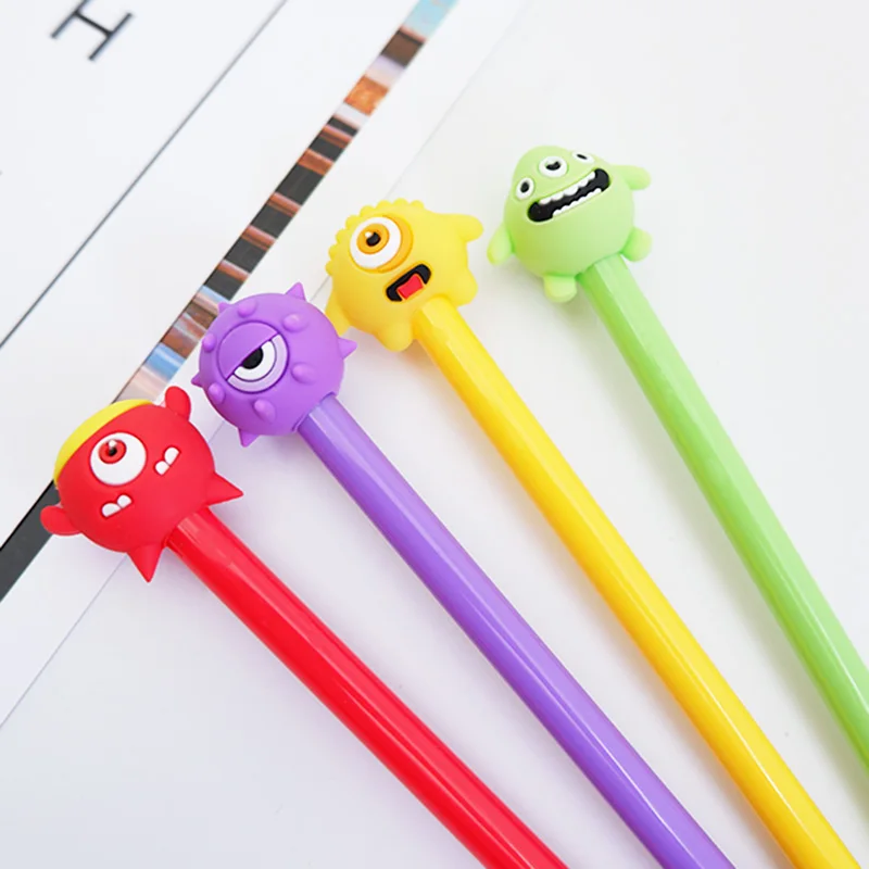 1 pcs Cute cartoon monster Gel Pen kawaii stationery School Supplies Office Supplies Cute writting pens paperlaria
1 pcs Cute cartoon monster Gel Pen kawaii stationery School Supplies Office Supplies Cute writting pens paperlaria