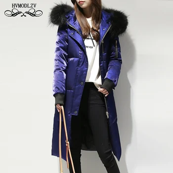 Winter thickening Long Down Jacket Women chamarras de mujer Plus size Fashion Hooded Loose White duck down Coat female parka 121
Winter thickening Long Down Jacket Women chamarras de mujer Plus size Fashion Hooded Loose White duck down Coat female parka 121